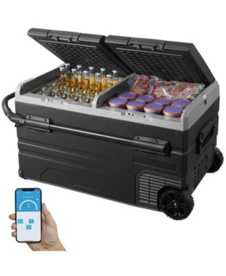115L Dual Zone Portable Car Refrigerator Freezer, Compressor Cooler for Car or Home
