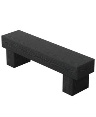 63" TV Stand, Farmhouse Entertainment Center, Low TV Console Table, Long Media Console Television Stands for 55/60/65 Inches TV