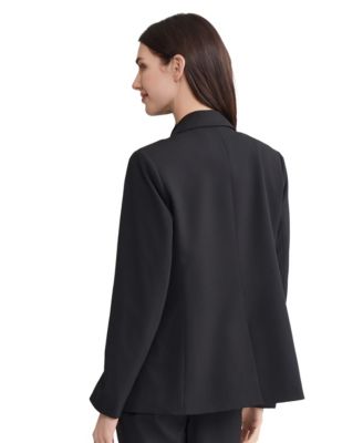Women's Peak Lapel Collared Jacket