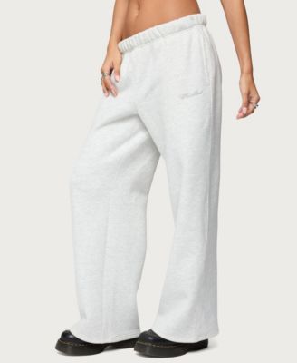 Women's Basic Girl Wide Leg Sweatpants