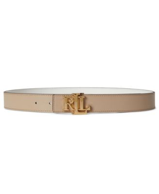 Logo Reversible Leather Belt