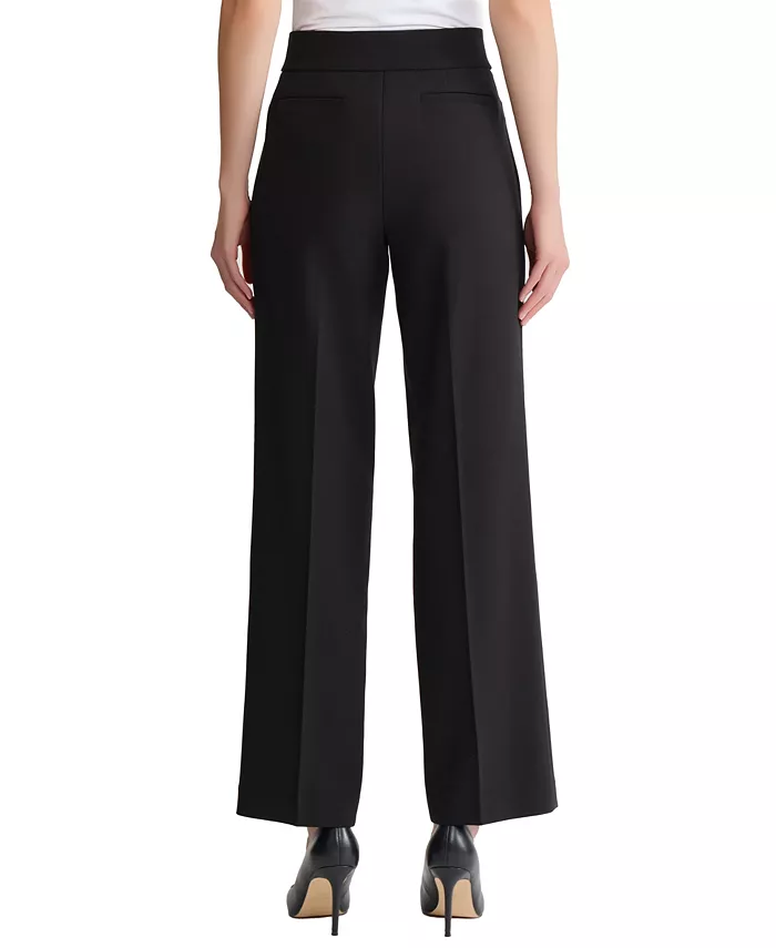 Women's Mid-Rise Diagonal Trousers - thumbnail 3