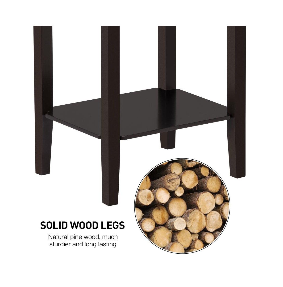 Yaheetech Small End Table Bedside Sofa Table for Living Room