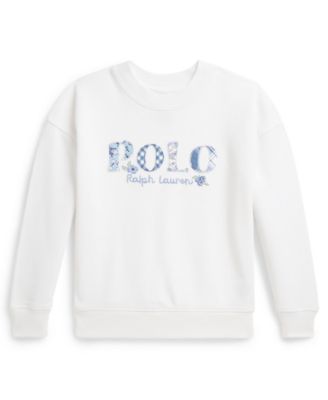 Girls' 2T-6X Logo Crewneck Sweatshirt
