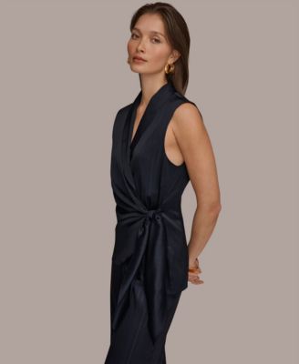 Women's Pinstripe Sleeveless Top