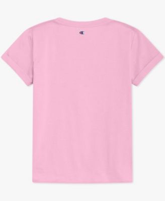 Girls' 7-16 Tie-Front Crewneck T-Shirt