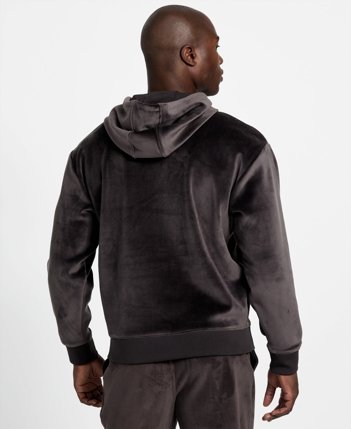 Guess Men's Bonded Long-Sleeve Drawstring Hoodie