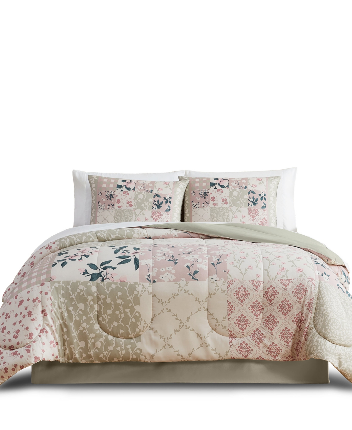 Macy's Arielle Patchwork 8-Pc. Comforter Sets