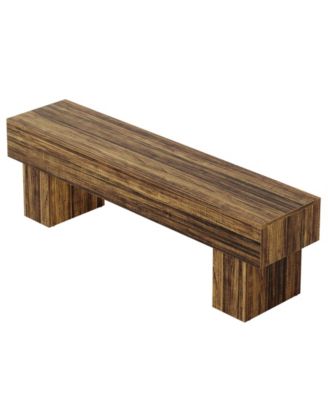 63" TV Stand, Farmhouse Entertainment Center, Low TV Console Table, Long Media Console Television Stands for 55/60/65 Inches TV