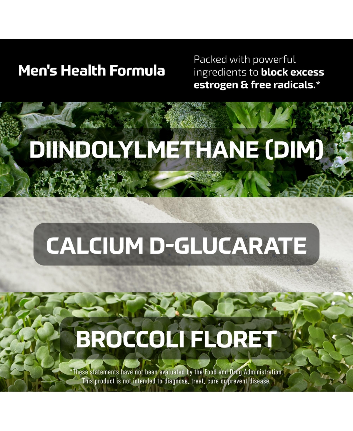 SMNutrition Dim 300mg Complex Capsules for Men, 120ct