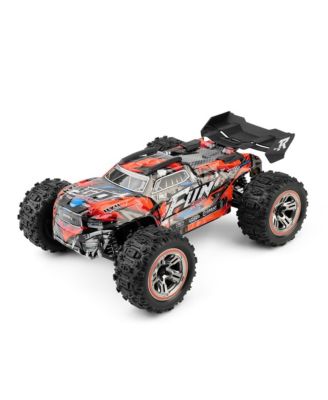 1:18 Scale 37 MPH High-Speed RC Truck with 4WD Brushless Motor, Alloy Frame & Oil Shock for Off-Road
