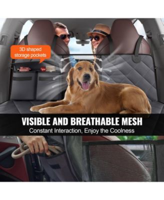 Waterproof Dog Car Seat Cover for Back Seat, 54 x 24 in, 600D Heavy-Duty Protection for Cars