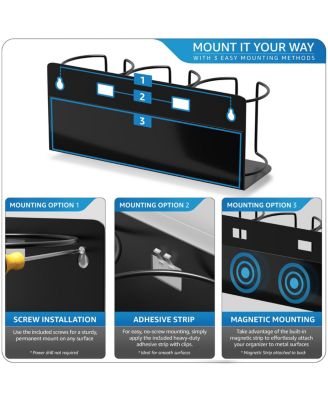 Tumbler & Travel Mug Storage Rack - Versatile Organizer for Fridge, Oven, and etc