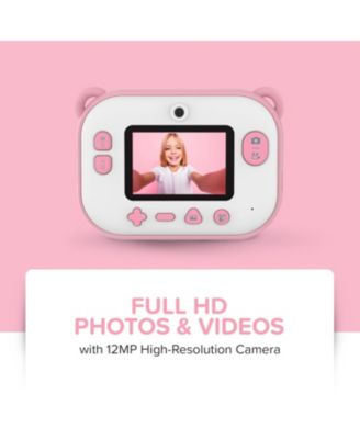 Camera Insta 2 Bundle Set -  Instant Print Camera with Thermal Paper Refills