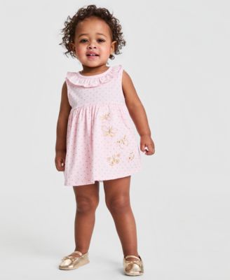 Baby Girls' Butterfly Sunsuit