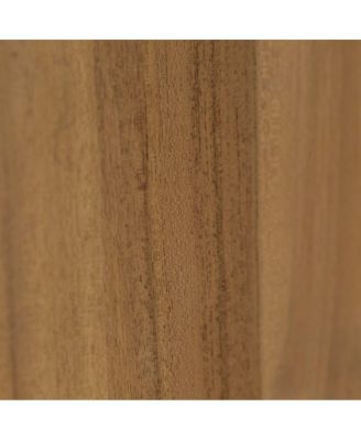   Solid Natural Teak Wood Mirror 200x90cm Modern Design Bathroom Living Room