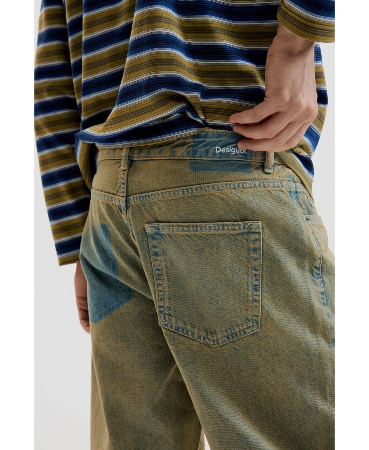 Desigual Men's Dyed denim Jeans