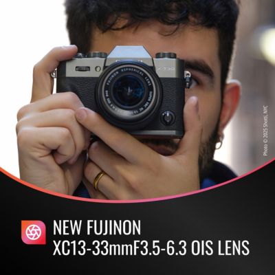 X-T30 III Mirrorless Camera with XC 13-33mm Lens, Charcoal Silver