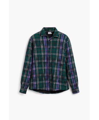 Men's Long-sleeve checkered shirt
