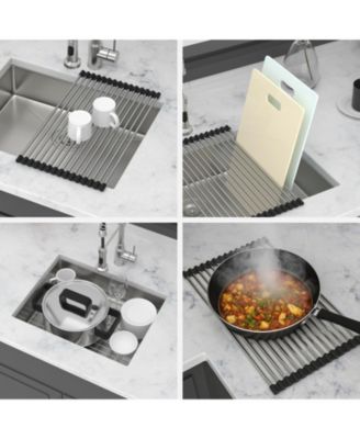 Kitchen Sinks 27x18 x5.5inch ADA Compliant Kitchen Sink Undermount Stainless Steel Single Bowl 16 Gauge