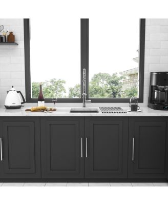 13x15x9inch Undermount Kitchen Sink Stainless Steel Single Bowl 16 Gauge Deep Basin