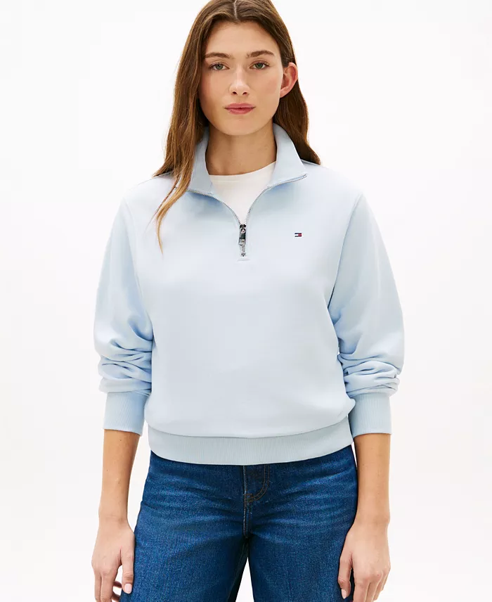 Women's Half-Zip Sweatshirt - thumbnail 6