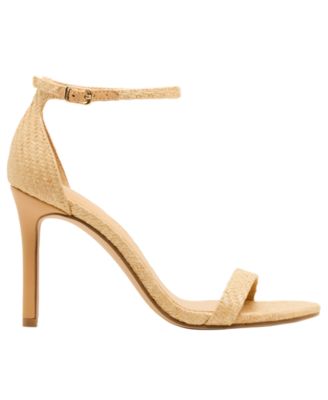 Brazen Two-Piece Stiletto Dress Sandals