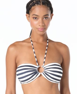 Michael Kors Women's Bandeau Neck Bikini Top