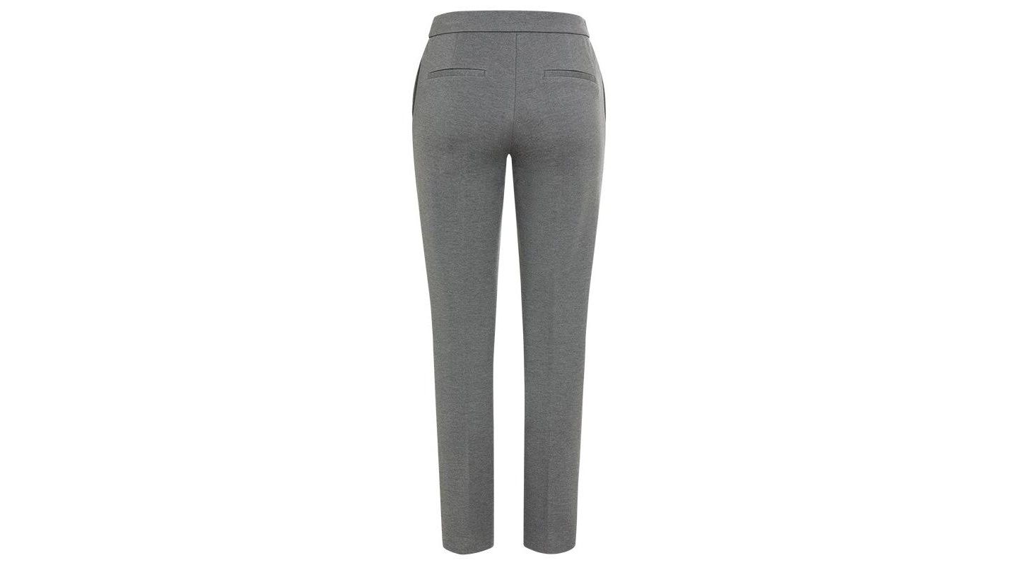 Женские брюки Olsen Pia Fit Stretch, цвет: Серый каменный меланжевый — фото 7