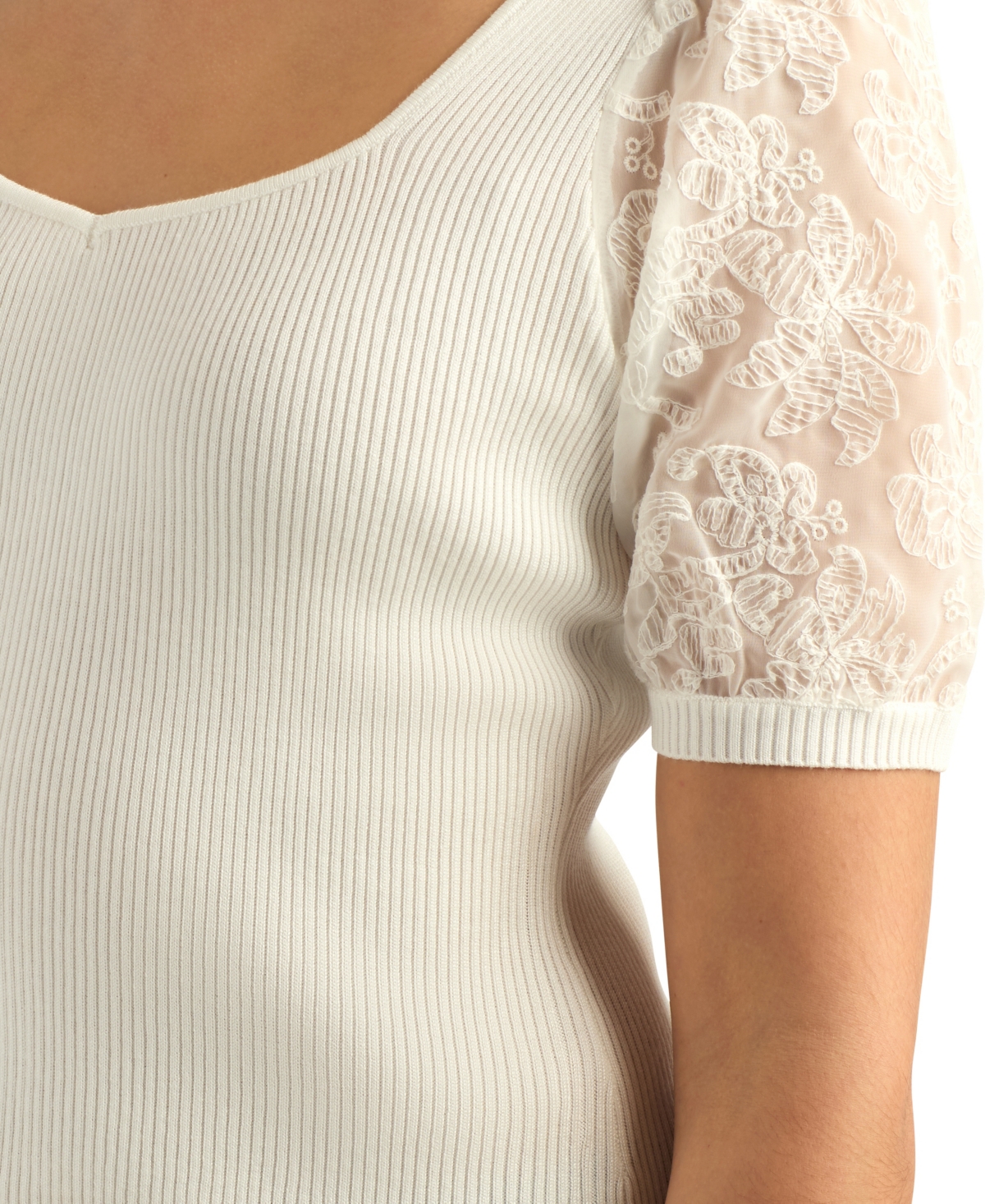 Bcx Juniors' Sweetheart Neck Pull-On Sweater