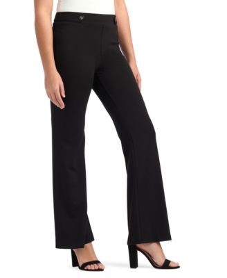 Juniors' Wide-Leg Pull-On Pants