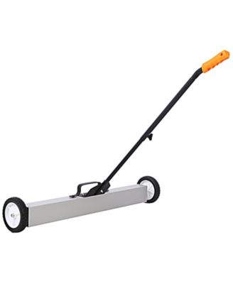 36 Inch Heavy Duty Rolling Magnetic Sweeper with 30LB Capacity and Quick Release