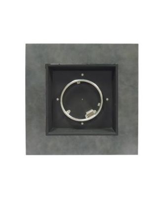 33 Inch Square Iron Propane Fire Pit with 50000 BTU and Hidden Tank