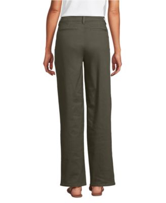 Women's Chino High Rise Rail Straight Leg Pants