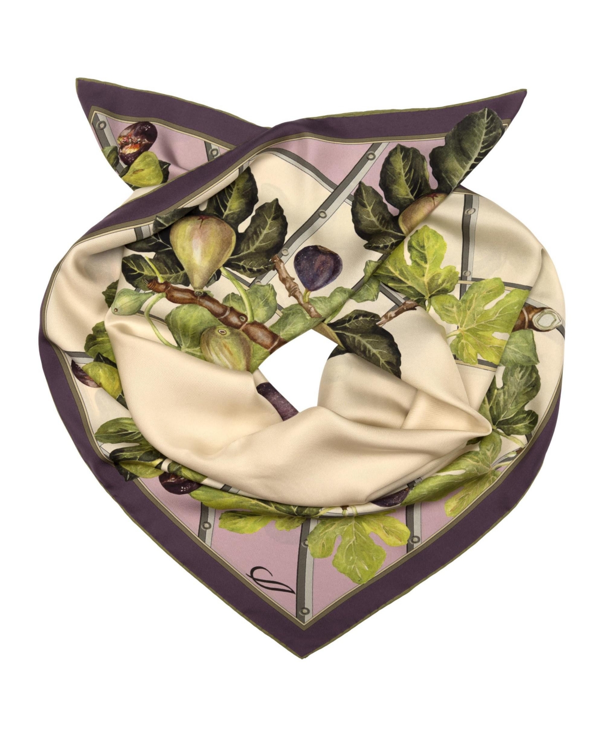 Elizabetta Tessa Women's Silk Foulard Scarf