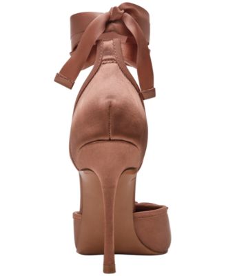 Women's Larina Lace-Up High-Heel Ballet Pumps