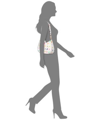 Emelie Logo Top Zip Medium Shoulder Bag