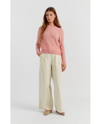 Women's Cloud Cashmere Cropped Pullover