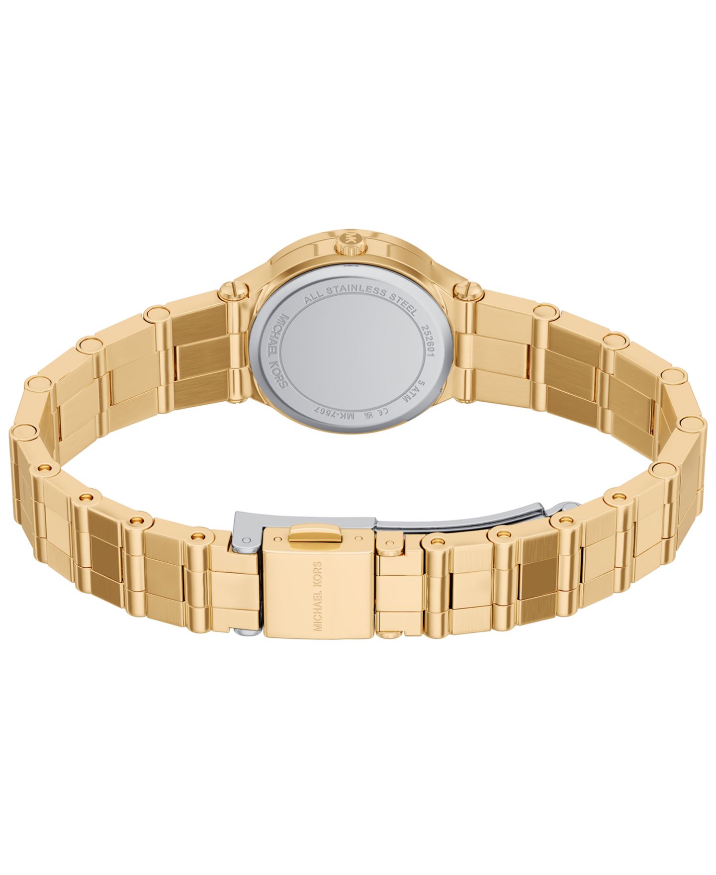 Женские часы Michael Kors Billie Three-Hand Gold-Tone Stainless Steel Watch, 26mm — фото 5