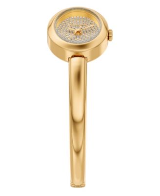 Women's Maude Three-Hand Gold-Tone Stainless Steel Watch, 21mm