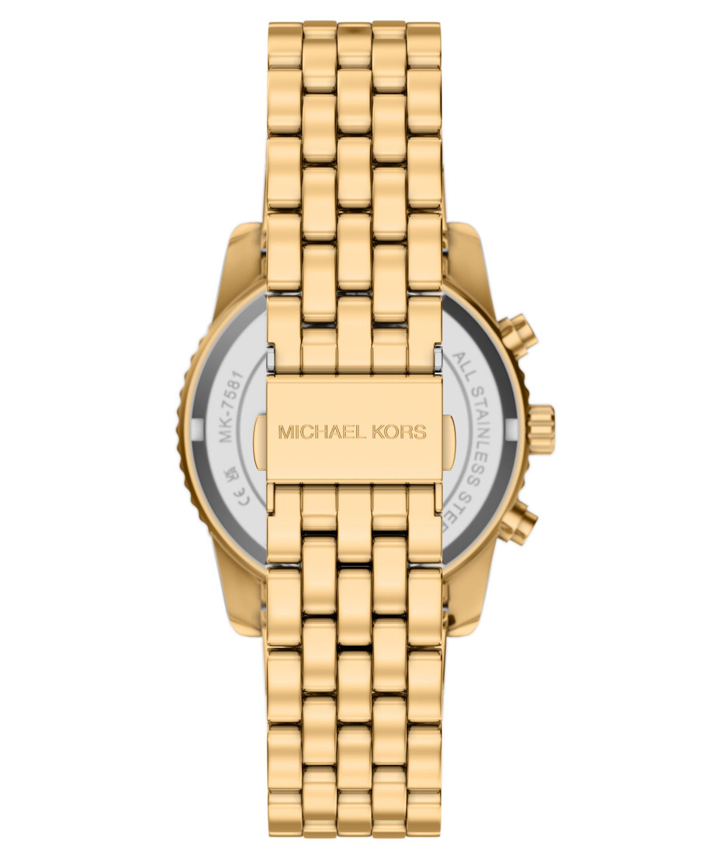Женские часы Michael Kors Bryant с тремя стрелками, сталь золотистого тона, 35 мм — фото 2