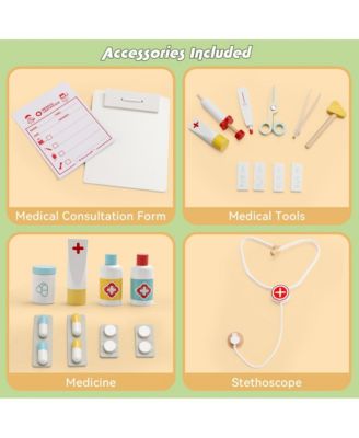 Kids Doctor Playset – 22-Piece Pretend Medical Kit with Tools