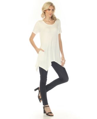 Women’s Short Sleeve Swing Tunic Top