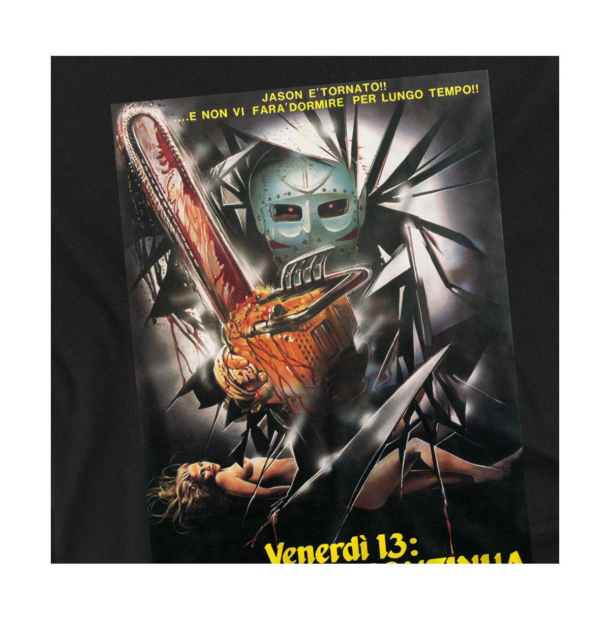 Friday The 13th Men's Venerdi 13 Poster T Shirt