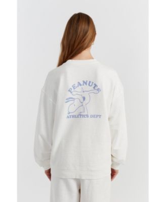 Women's Peanuts Athletics Graphic Cotton Sweatshirt