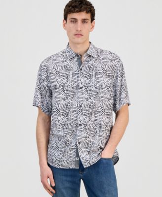 Men's Veracruz Sands Island Echo Short-Sleeve Shirt