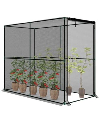Crop Cage, Large Plant Protection Tent with Zippe Door