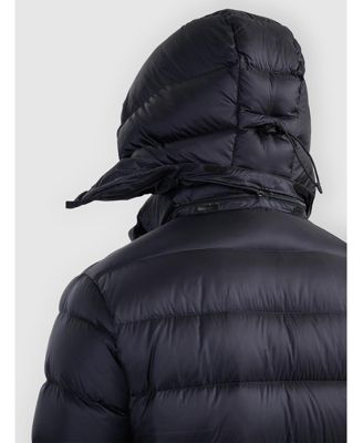 Men's trekking down jacket with natural filling