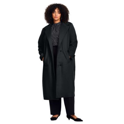 Women's Funnel Neck Long Coat