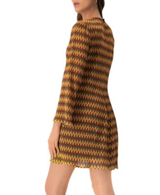 Women's Short Knit Dress with Headband